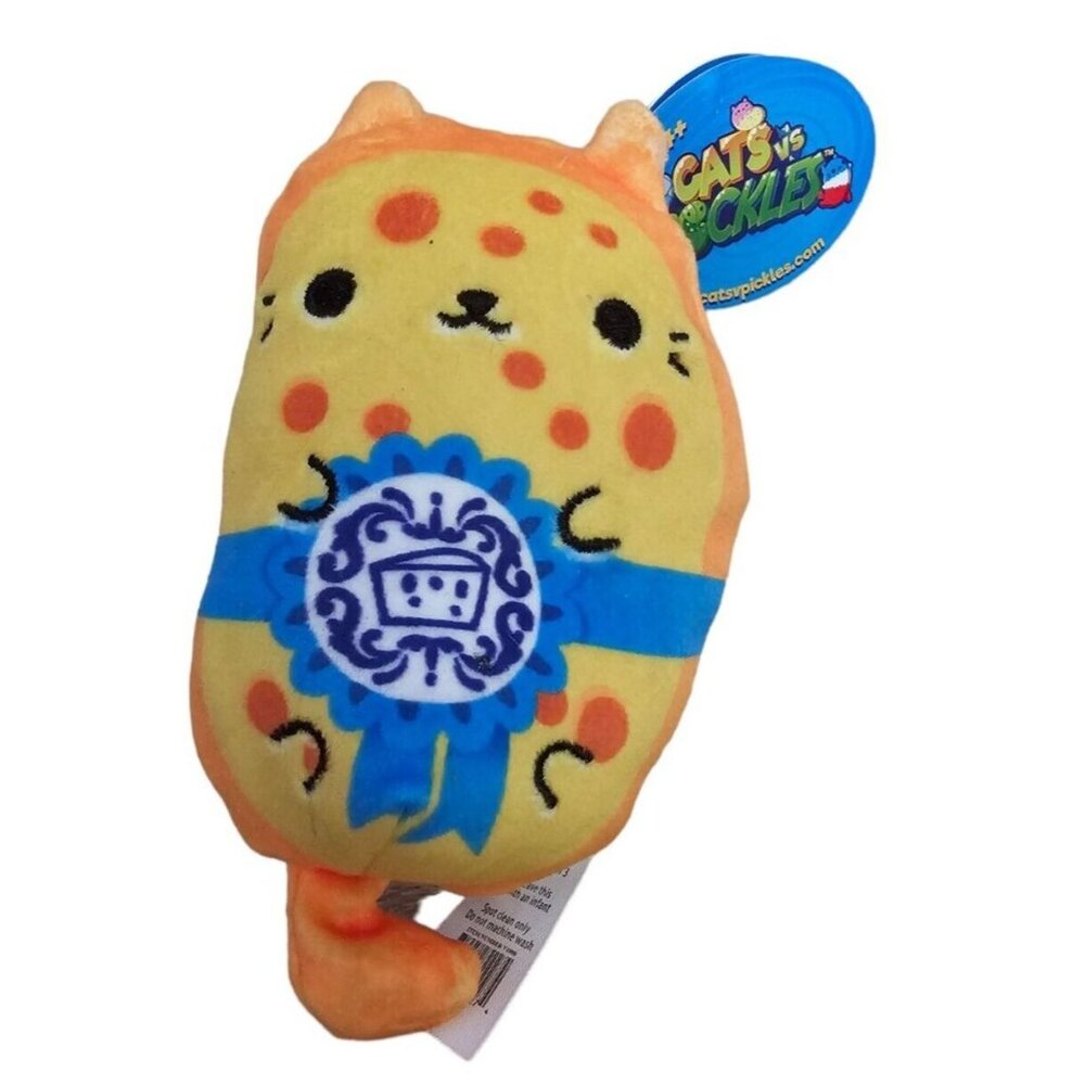 Cats Vs Pickles Fromage #250 Soft Plush Bean Bag Toy Gold Series WITH TAGS Lmtd